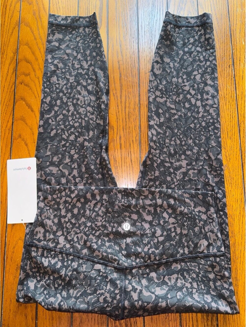Lululemon Align High Rise 25” Wild Thing Camo Brown Earth Size 10 NWT